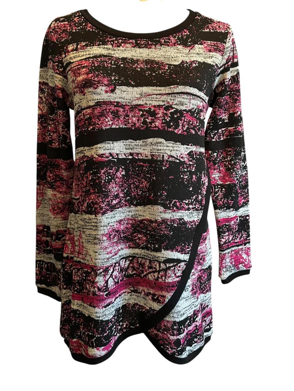 Style & Co Women's Long Sleeve Sweater Tunic, Size Small